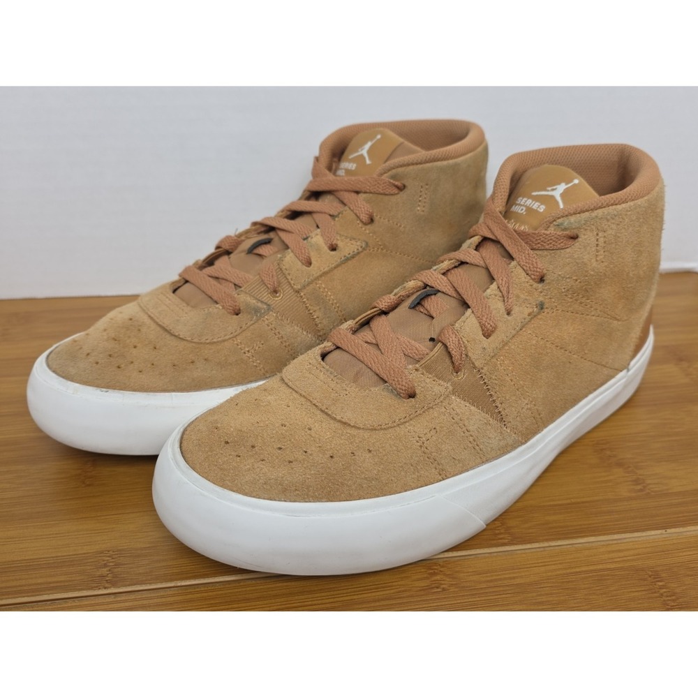 Jordan Series Mid DA8026-200 Flax/Sail/Sail Sneaker Shoes Mens Size 9.5